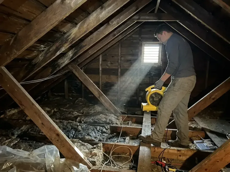 attic-water-damage-drying-proc-007 — frequently asked questions, Emergency Water Extraction & 24/7 Flood Response in Stormst…
